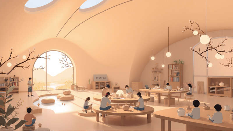 Un espacio armonioso