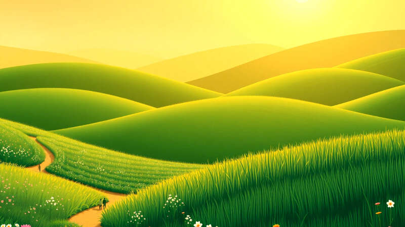 Un jardín próspero