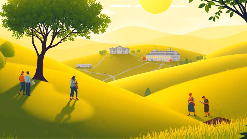 Progreso y comunidad en armonía natural