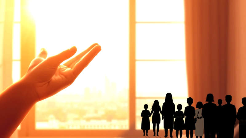 Esperanza y progreso en un ambiente sereno