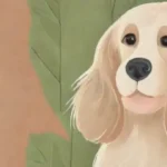 Un perro con pelaje detallado y ojos brillantes