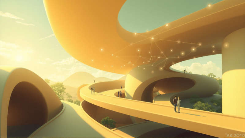 Armonía optimista y crecimiento conectado