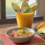 Una composición vibrante y equilibrada de frutas